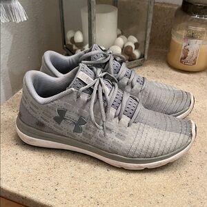 Under Armour Women's Gray Athletic Sneakers